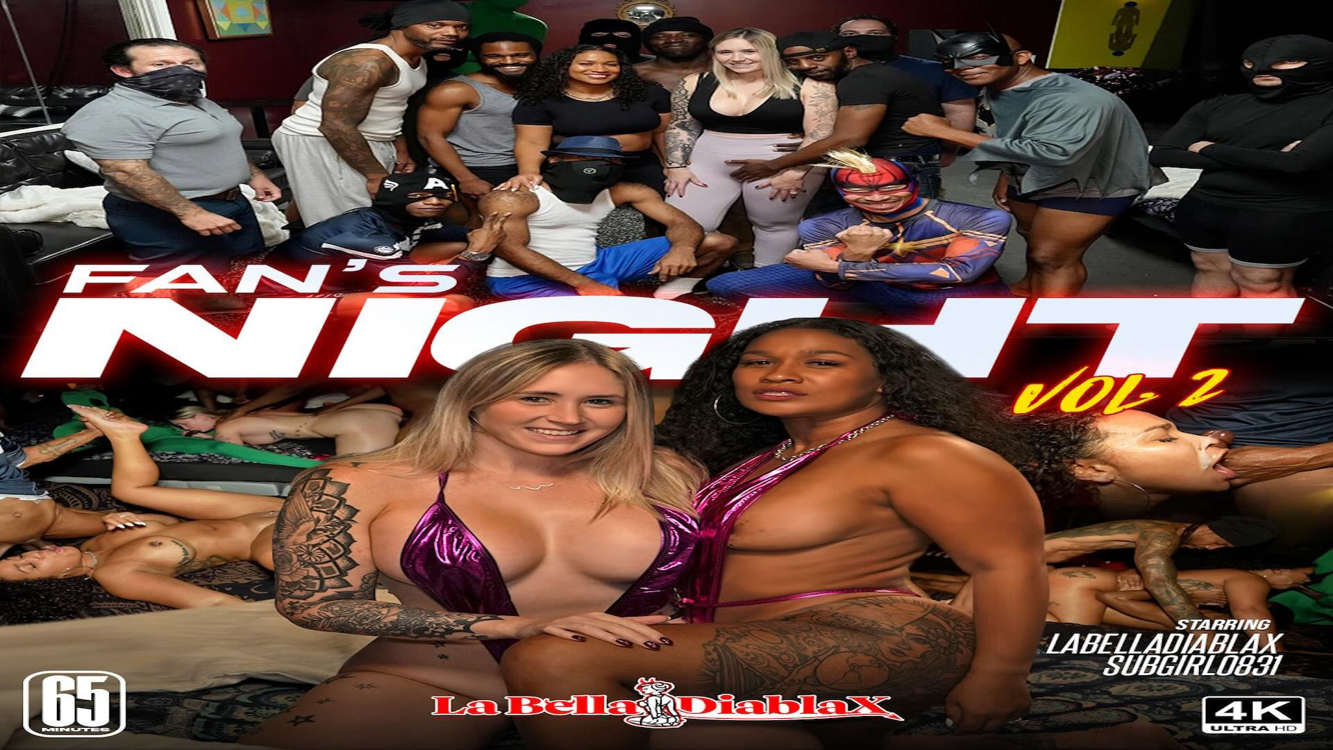 Fans Night Vol 2 Labella & Subgirl0831 Creampies gallore | LaBellaDiablaX